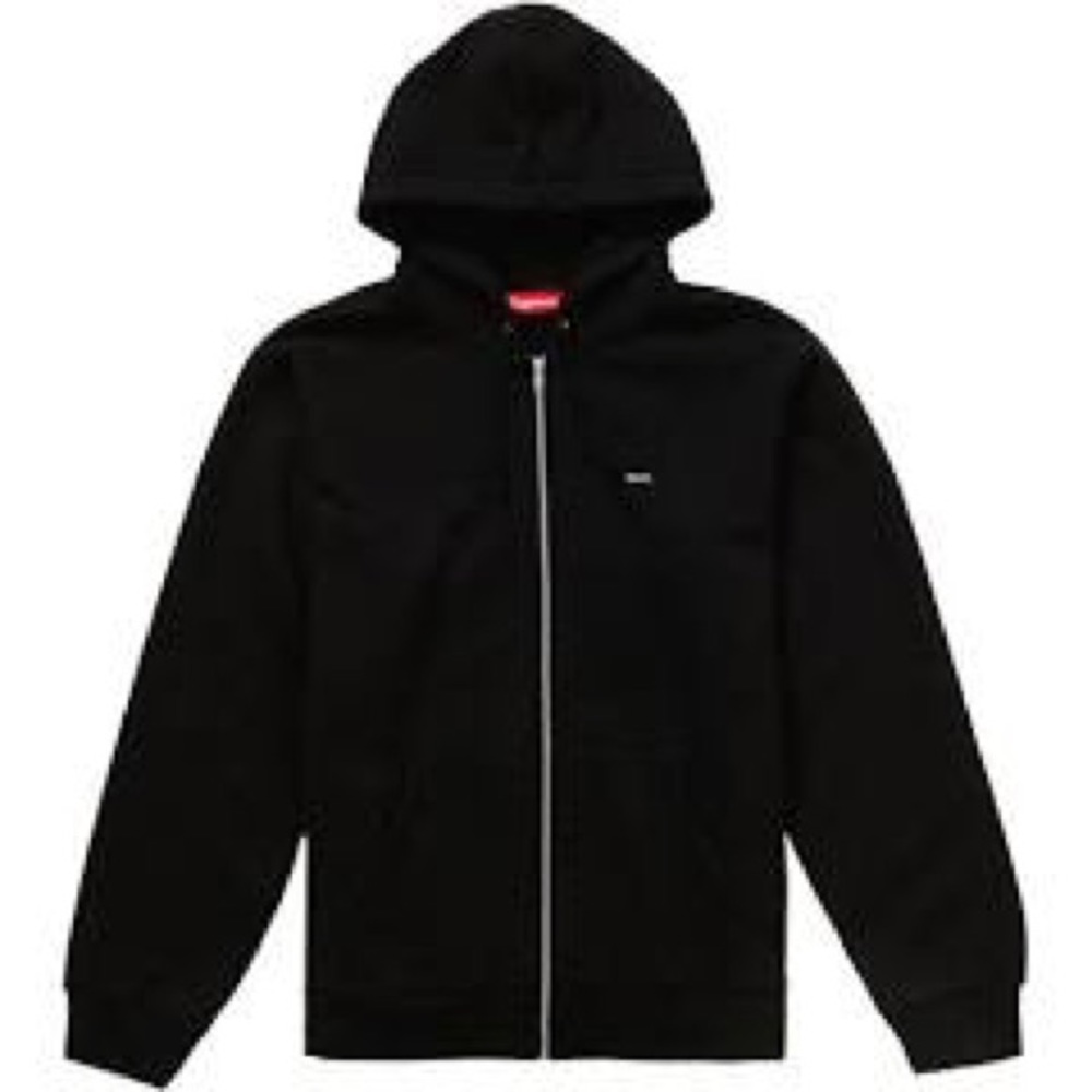 Supreme Small Box Logo Zip Up Sweatshirt